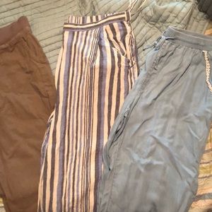3 pair of cute pants